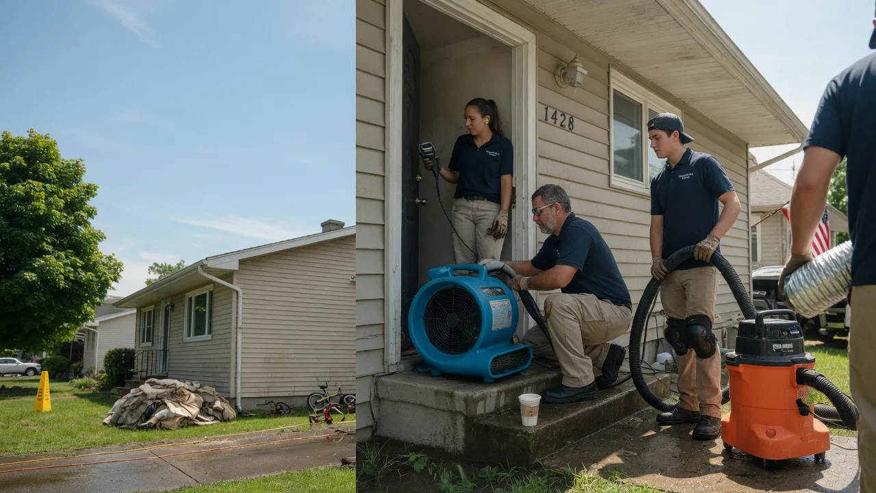 Water Damage Restoration in Windfall, IN near me